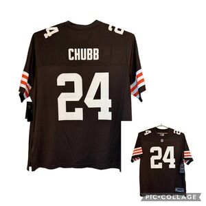 NFL Pro Line Cleveland Browns Nick Chubb 24 Jersey Brown 3XL 428M NEW READ